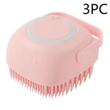 Silicone Dog Bath Massage Glove Brush