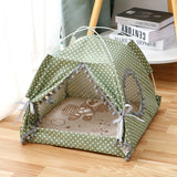 Cozy Enclosed Cat Tent