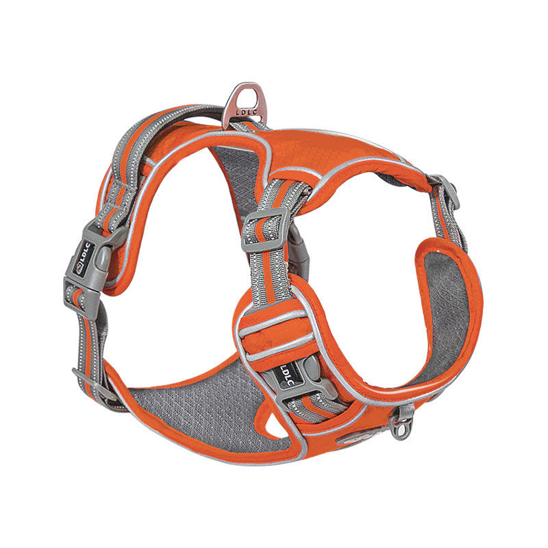 Adjustable No-Pull Pet Chest Harness