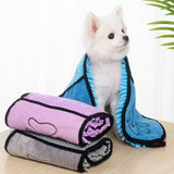 Super Absorbent Microfiber Dog & Cat Bath Towel