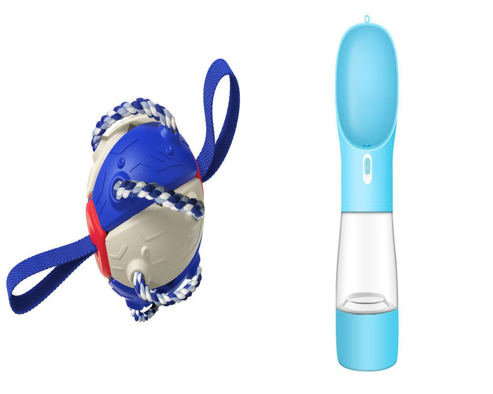 Interactive Dog Football & Frisbee Training Toy