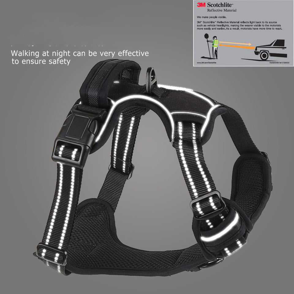 Dog Harness No-Pull Breathable Reflective Pet Vest