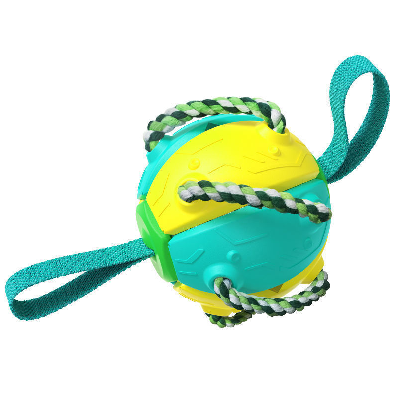 Interactive Dog Football & Frisbee Training Toy