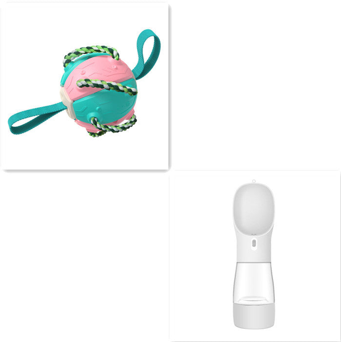 Interactive Dog Football & Frisbee Training Toy