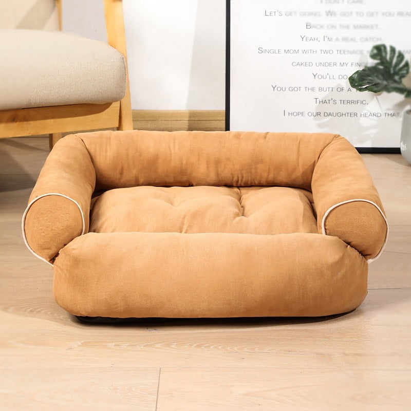 Plush Dog Sofa Bed