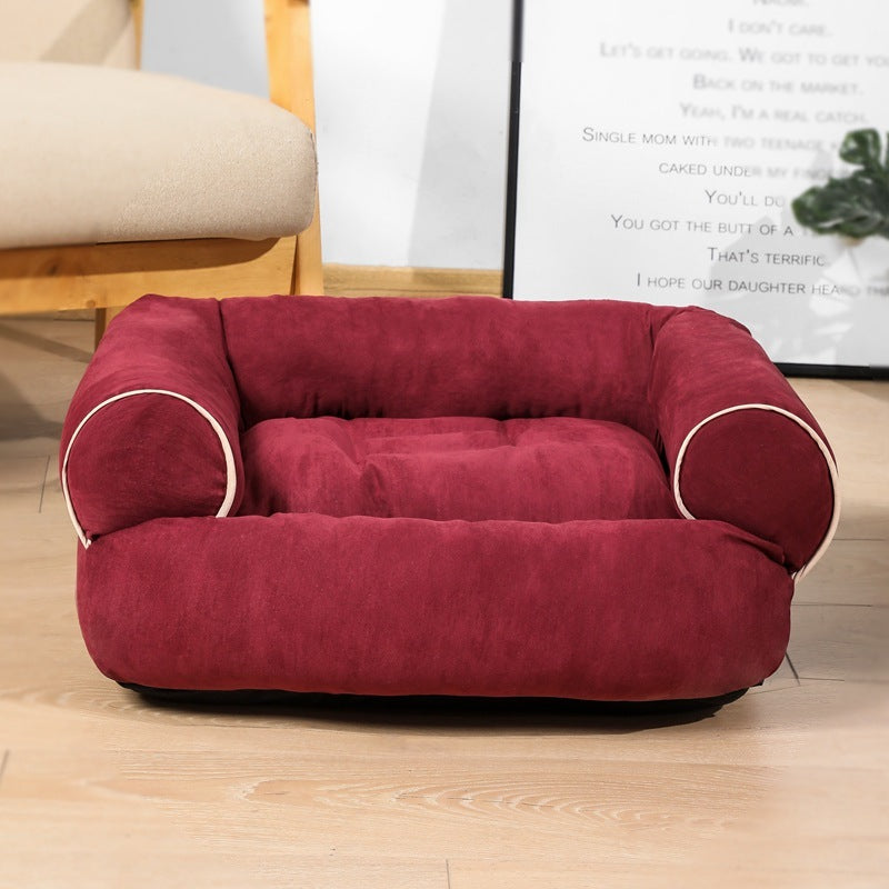 Plush Dog Sofa Bed