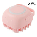 Silicone Dog Bath Massage Glove Brush