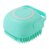 Silicone Dog Bath Massage Glove Brush