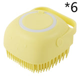 Silicone Dog Bath Massage Glove Brush