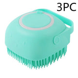 Silicone Dog Bath Massage Glove Brush
