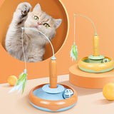 2-in-1 Interactive Cat Toy