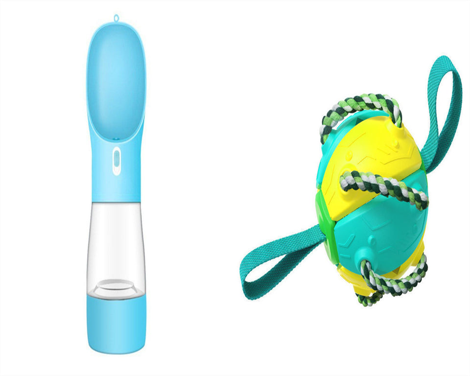 Interactive Dog Football & Frisbee Training Toy