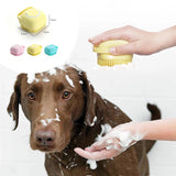 Silicone Dog Bath Massage Glove Brush