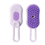 3-in-1 Electric Steam Pet Brush